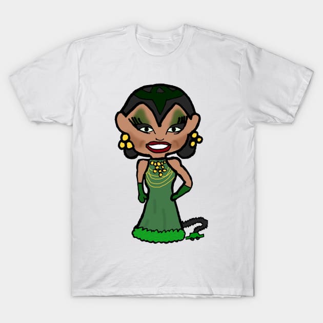 Yvie Oddly - JunglHouse Chibi T-Shirt by Brian K